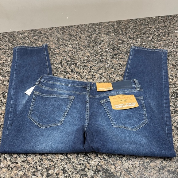 Weatherproof Vintage Slim Straight Comfort Fit Jeans NWT 34/30 - Picture 9 of 12